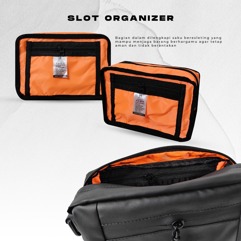 Slingbag Dan Handbag Clutch Heavy Premium Waterproof Heavy