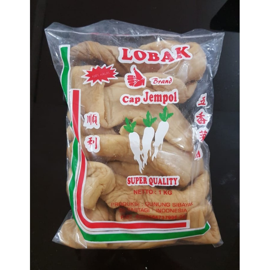 

LOBAK ASIN CAP JEMPOL 1 KG / CHAI PO ASIN 1 KG