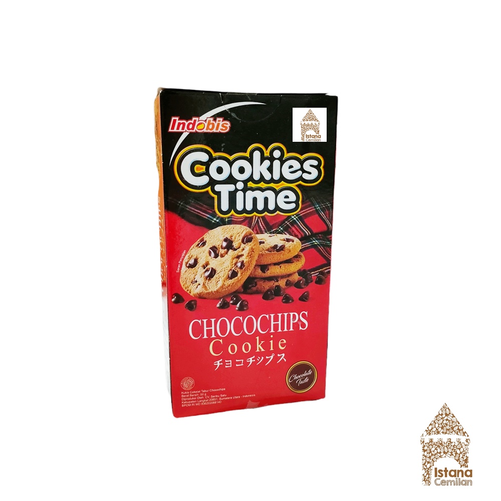 Indobis Cookies Time Chocochips Cookie 50 Gram