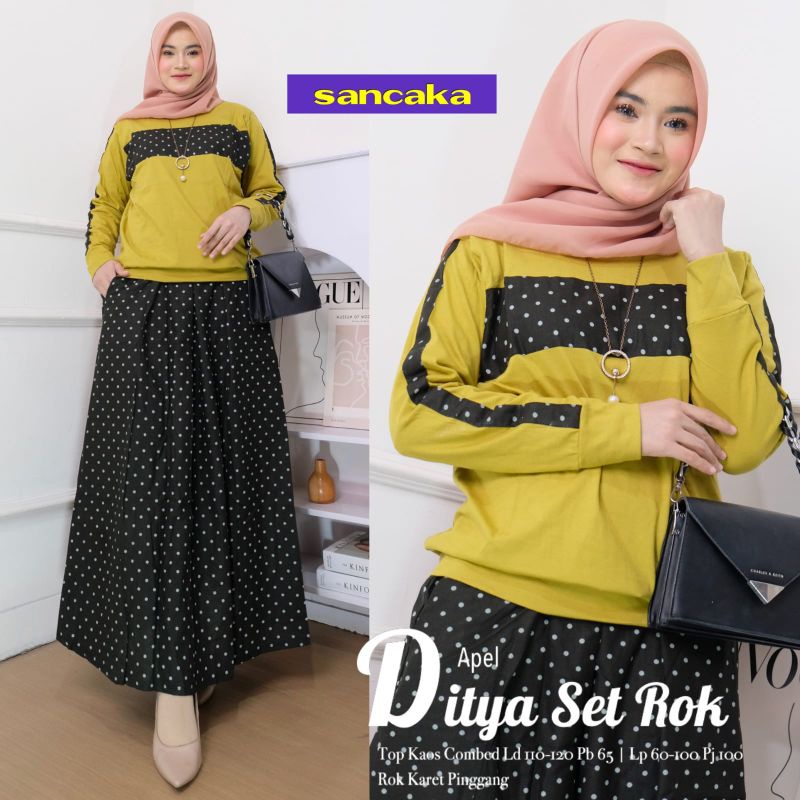 SETELAN ROK DITYA // DITYA SEY ROK ORI BY SANCAKA