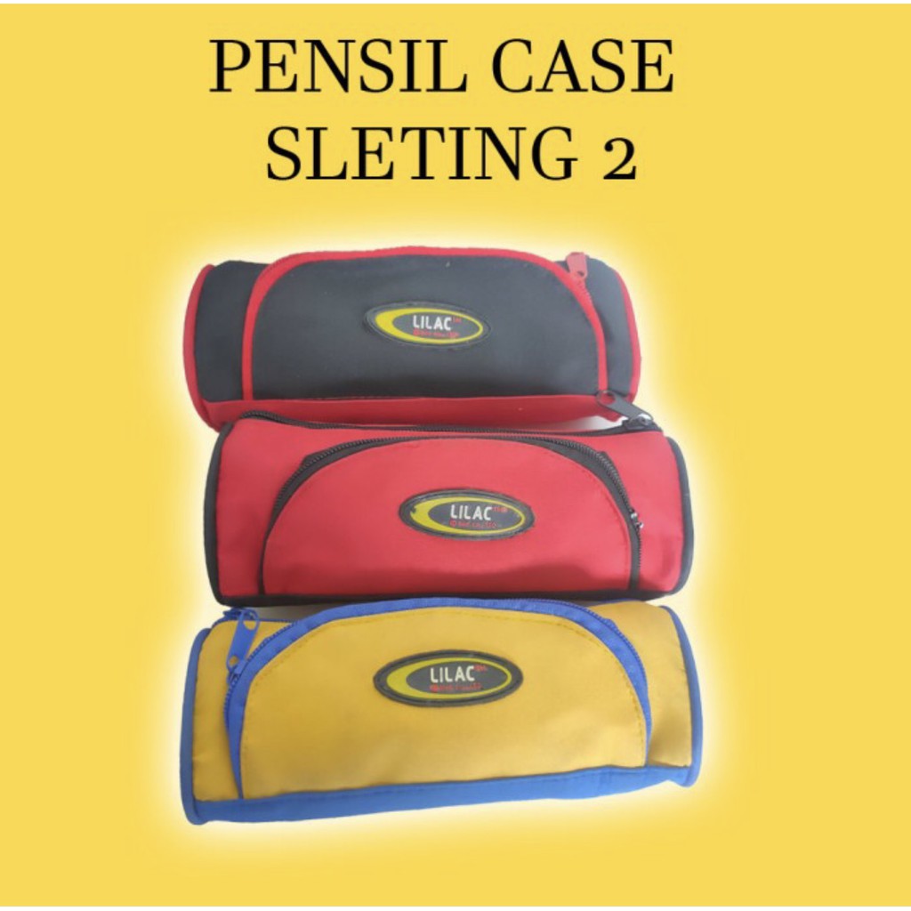 PENSIL CASE 2 SLETING /1 PCS