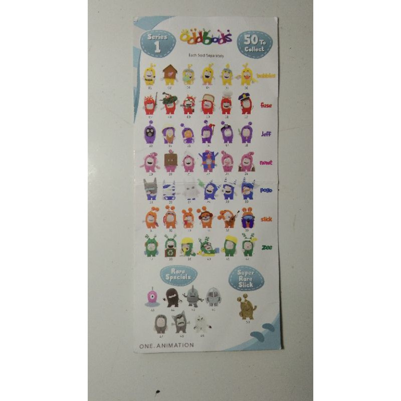 Oddbods Zee no38