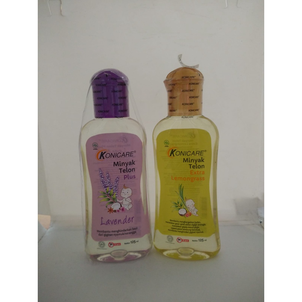 KONICARE MINYAK TELON PLUS LAVENDER & KONICARE MINYAK TELON EXTRA LEMONGRASS