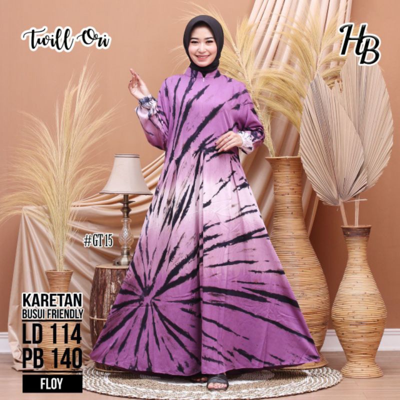 Gamis Twill ORI Pekalongan Jumbo Terbaru