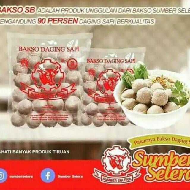 Jual Bakso Sumber Selera Sb Shopee Indonesia