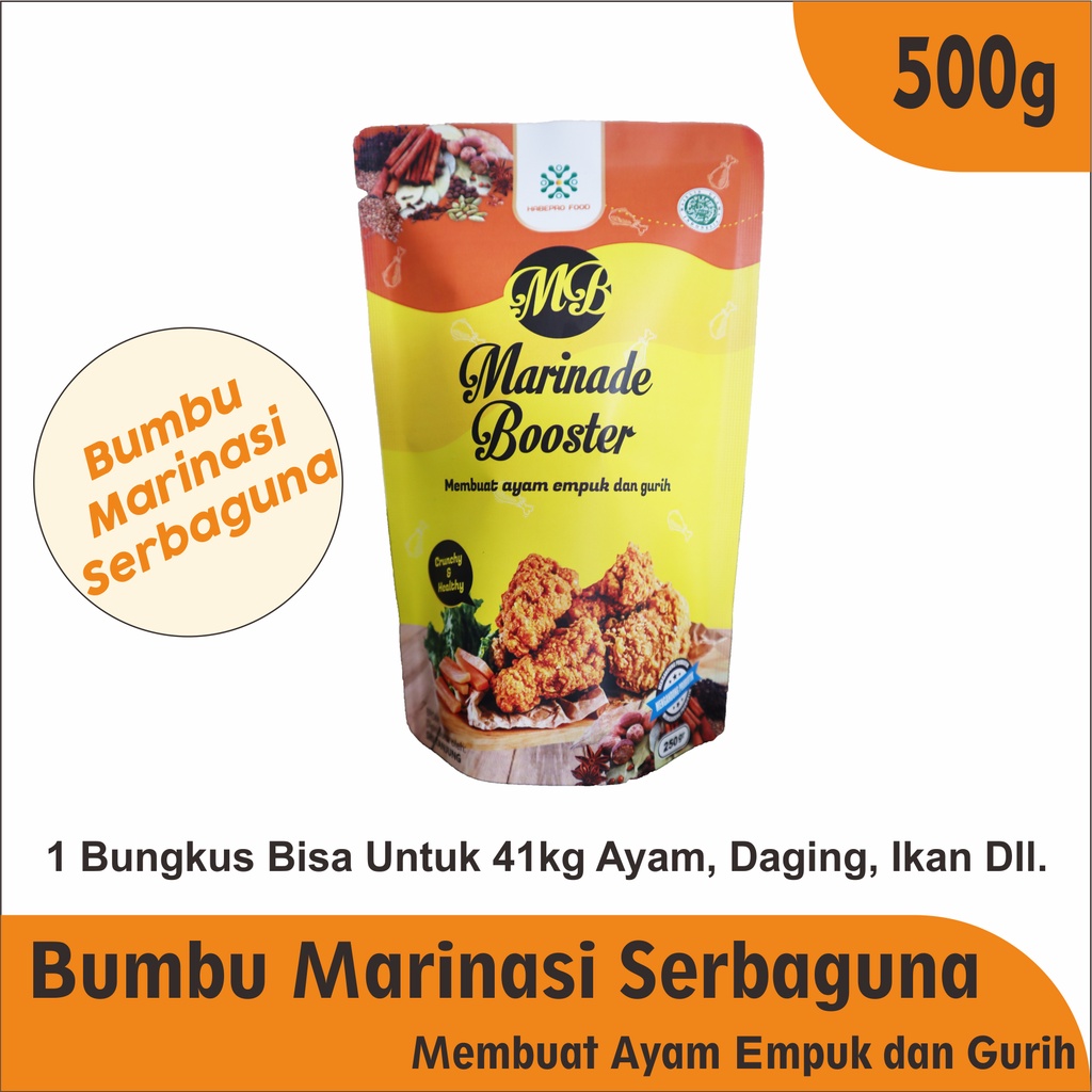 

Bumbu Marinasi Ayam - Bumbu Marinasi Fried Chicken - Marinasi Serbaguna - Marinade Booster 500g