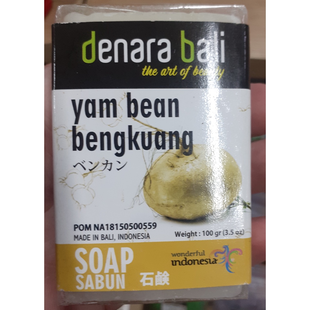 NATURAL SOAP (SABUN ALAMI) “DENARA BALI SOAP” MADE IN BALI 100GR