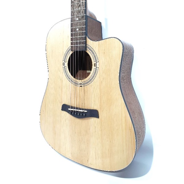 Gitar Akustik Jumbo Merk Cowboy Original Tipe GWC-240 NA NS Senar String Trusrod Jakarta