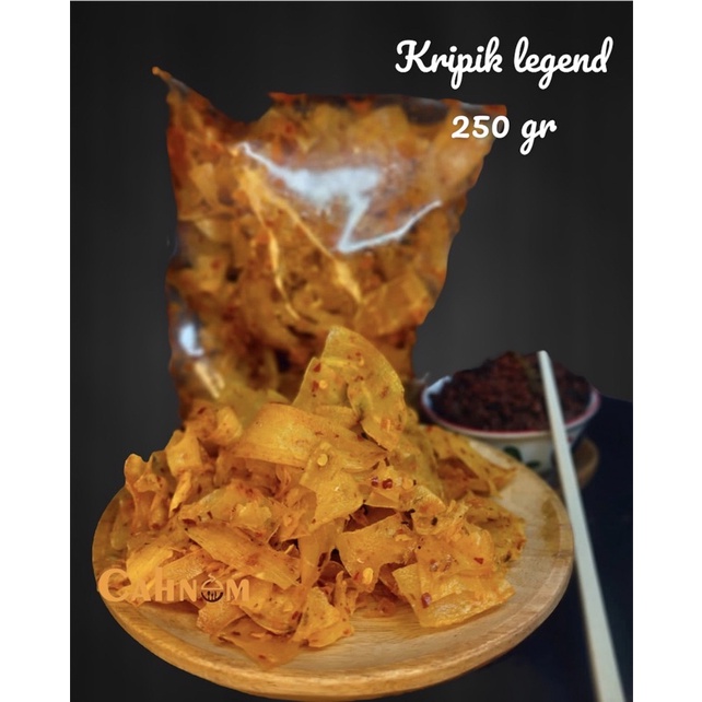 Keripik SINGKONG PEDAS kripset legend 250gr