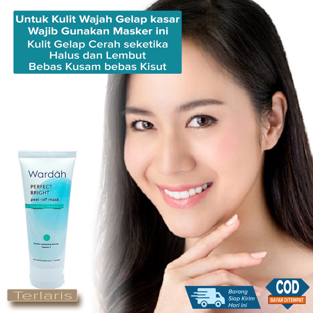 Masker Pencerah Wajah Mencerahkan Kulit Wajah Gelap Kusam Merapatkan Melembutkan Pori pori Cegah Kom