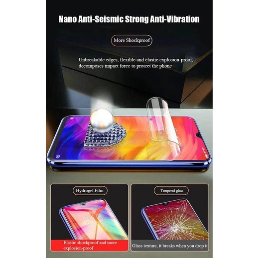 Xiaomi Poco X3 GT / Poco F3 GT / Poco X3 Pro / Poco X2 / Poco F1 / Hydrogel Film Clear Blueray Carbon