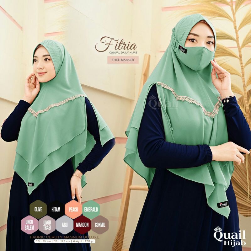 HIJAB CASUAL QUAIL HIJAB ORI FITRIA