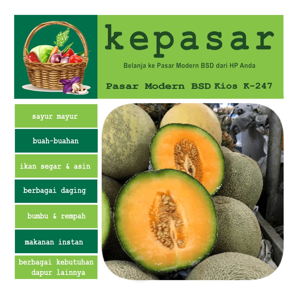 

Melon Merah 1 buah