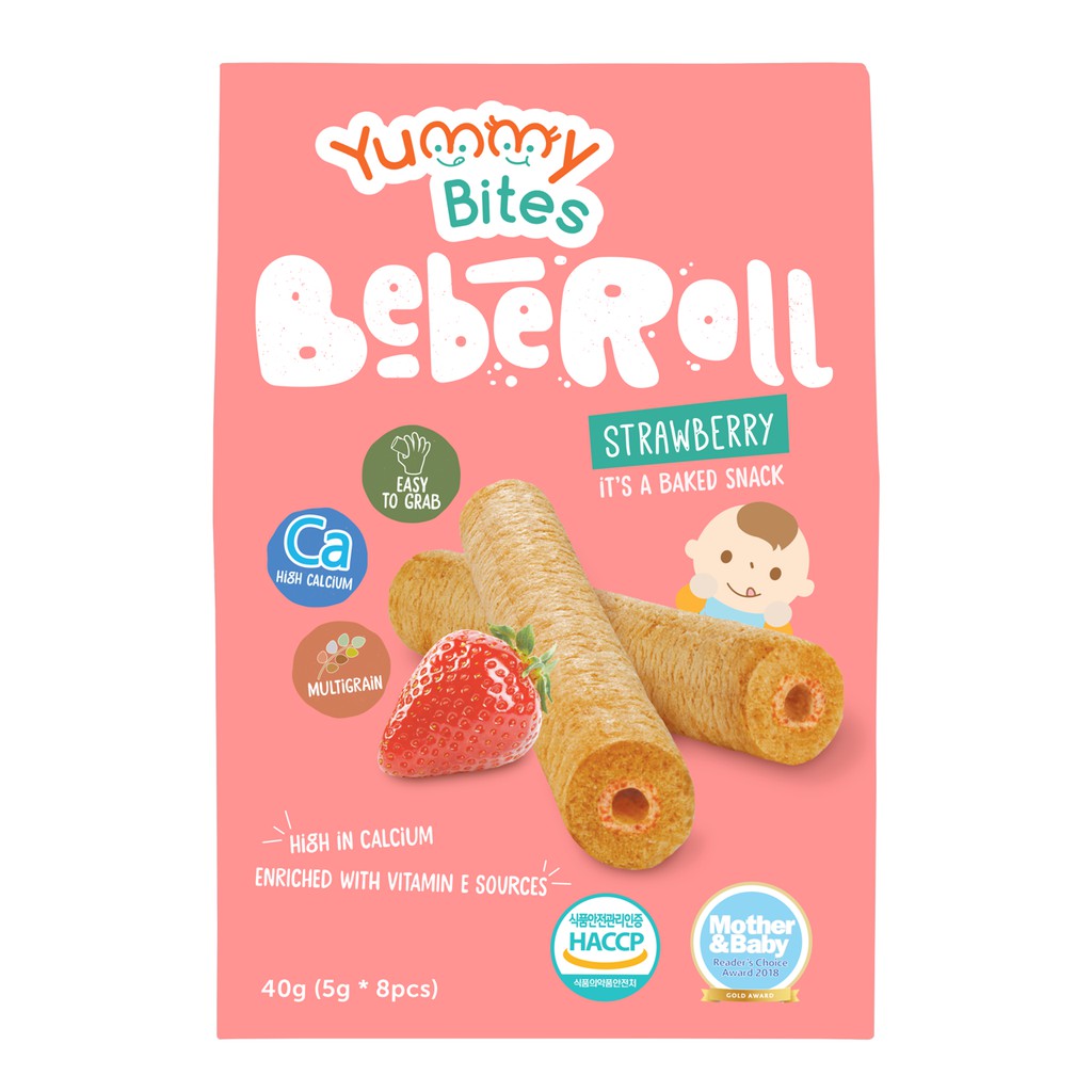 Yummy Bites BEBEROLL Snack Bayi Anak BPOM HALAL