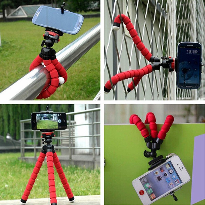 Octopus Gorilla Tripod For SmartPhone/GoPro/Xiaomi Yi/DSLR TERMURAH