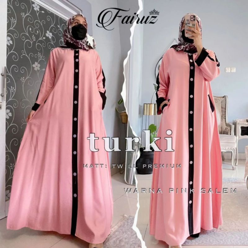DASTER ARAB TURKI DRESS 02 BY FAIRUZ ORI
