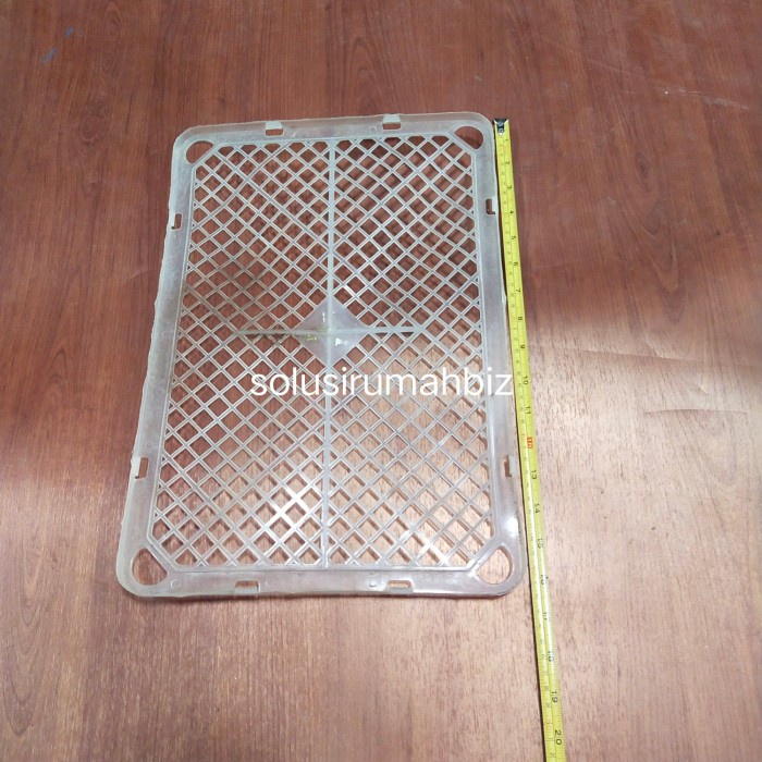 tutup saja keranjang lubang buah +- 28.5 x 41 cm plastik pvc penutup