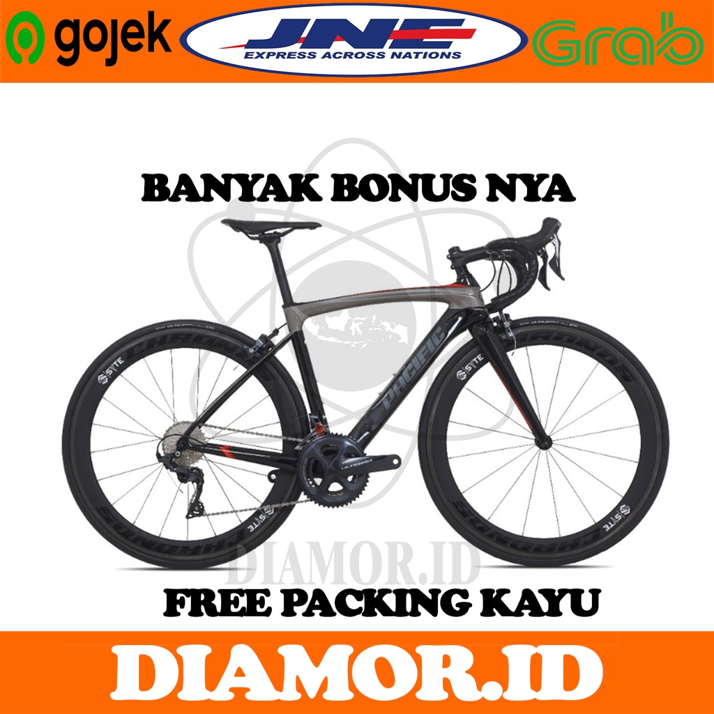 Sepeda Balap Roadbike Pacific PRIMUM 9.0 Carbon Shimano Ultegra 22 Speed