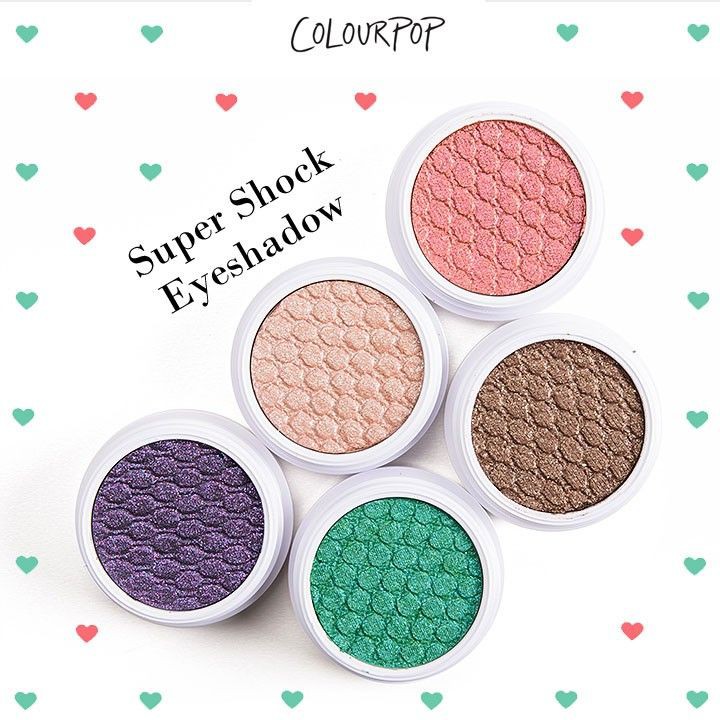 SALE SISA 4 COLOURPOP EYESHADOW SUPER SHOCK PRESSED PIGMENT