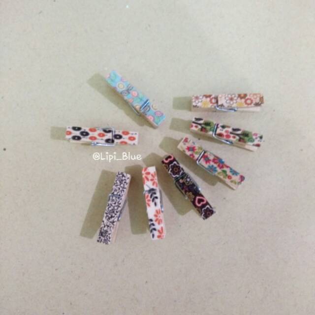 

Jepit Kertas Motif | scrapbook alat tulis