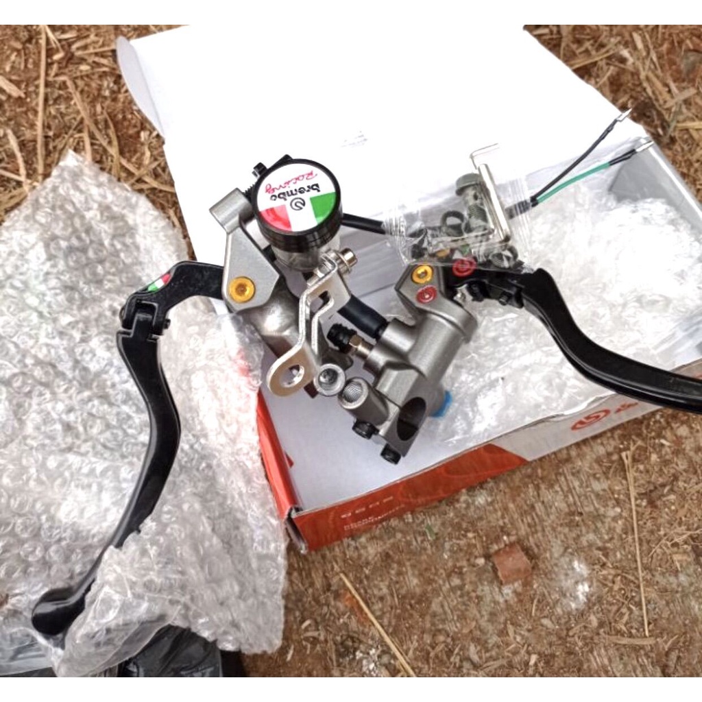 ✗Master rem izumi single tabung cnc assy semua motor master rem aerox lexi mio fino scoopy beat vixi