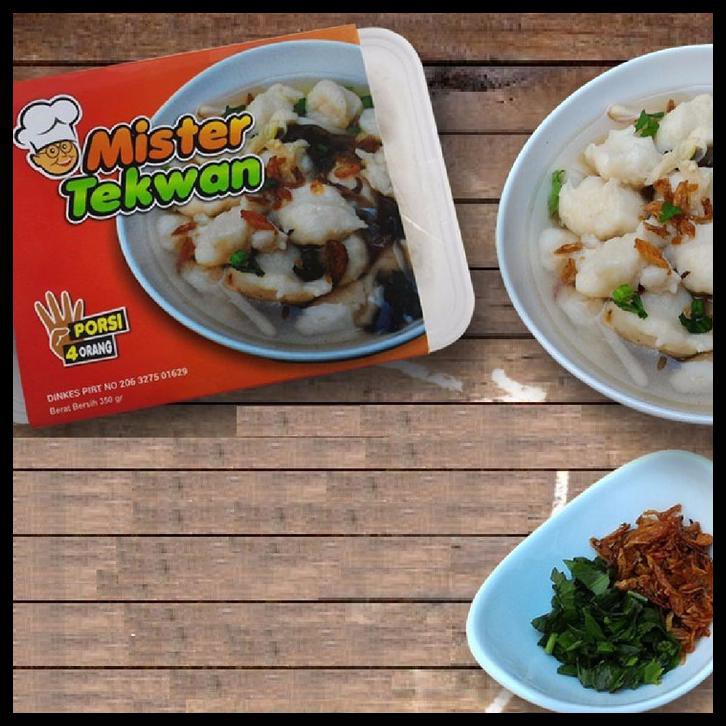 

Mister Tekwan - Tekwan Khas Palembang Frozen - 350Gr