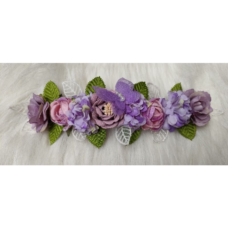 HEADBAND BABY TINKERBELL / BANDANA BAYI FLOWER (COCOK UNTUK ULTAH / PESTA)