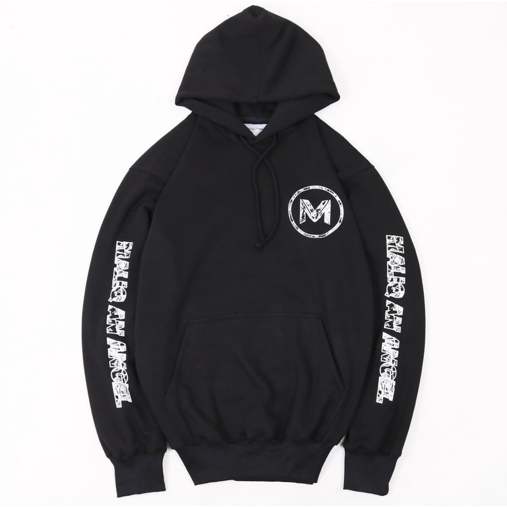 Jaket Sweater Hoodie M.A SKUL ON FONT – Fashion Trendy Casual Unisex Good Brand Quality 99% Realpict