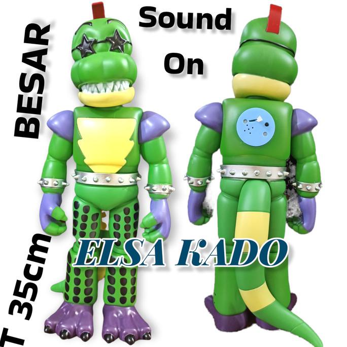 Figure Five Night At Freddy Set Isi 6 Foxy Chica Mainan Topper Cake