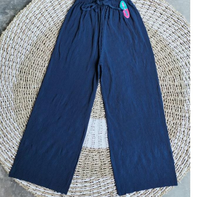 Paling Diminati Celana Plisket Kulot Plisket Lidi Tali Hyget Termurah