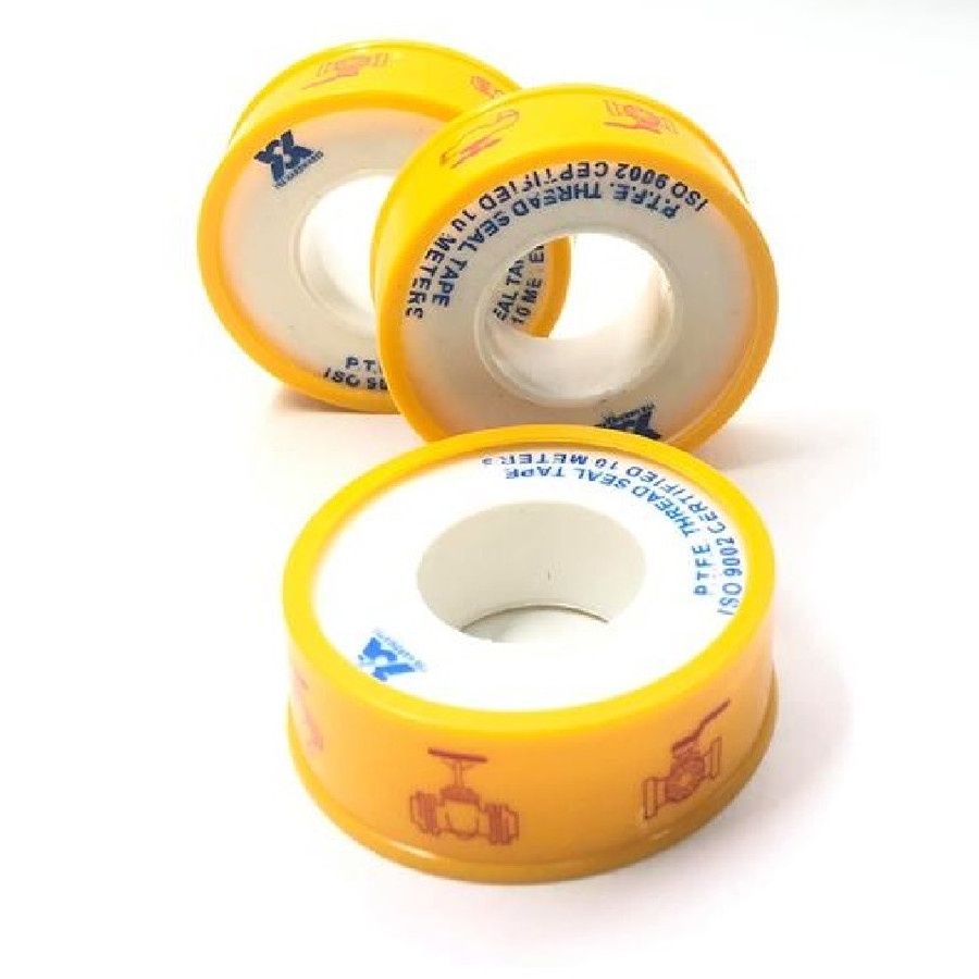 TBA Seal Tape Sealtape Selotip SilTape YSK 12mm x 10M Model Onda Kuning