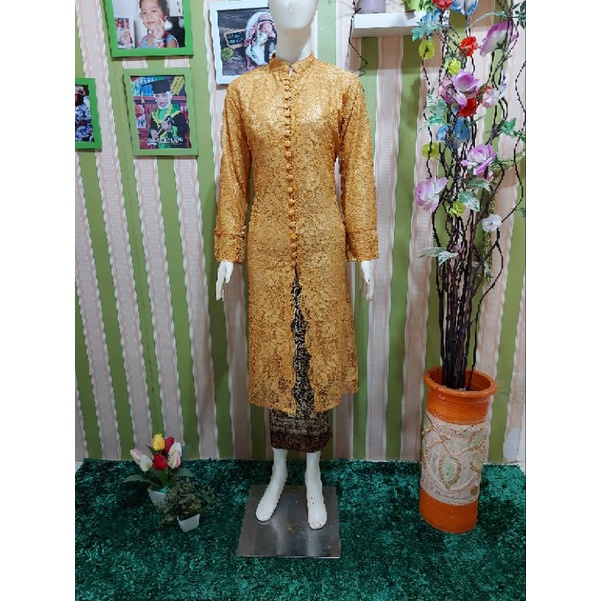 atasan kebaya kancing depan/among/kebaya pesta couple