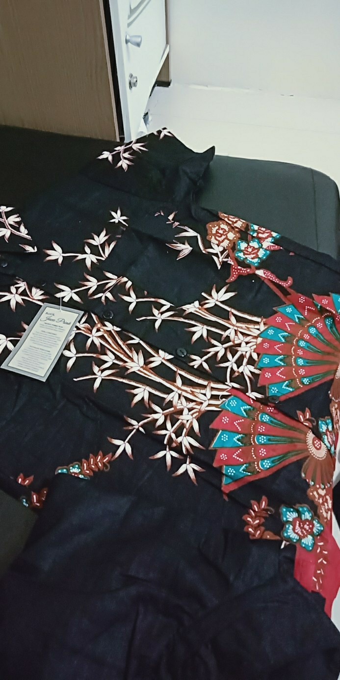 Batik Couple Keluarga Sania Ruffle Ori Ndoro Jowi Dnt - Motif Kipas