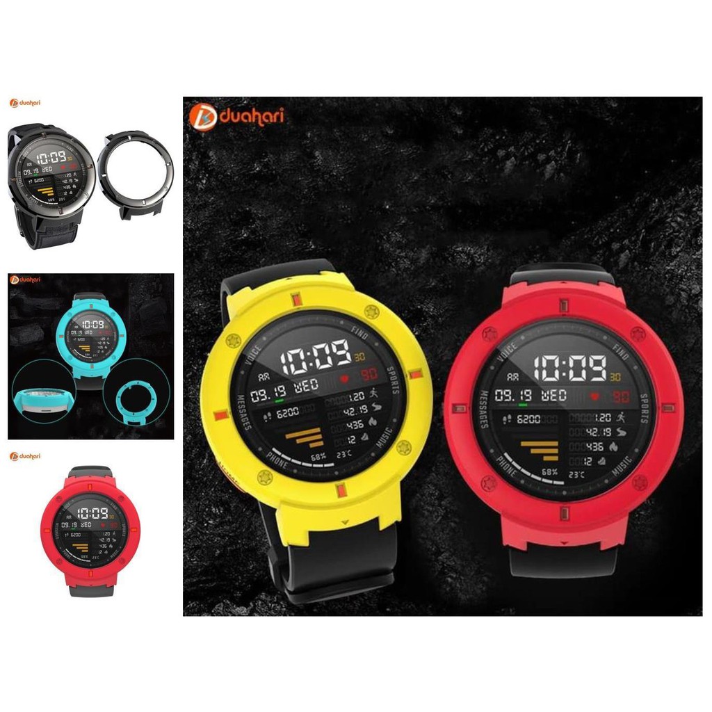 xiaomi huami amazfit verge lite bumper case colorful version   navy