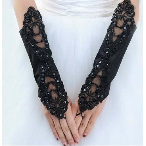 SR02 Sarung tangan Pengantin Bridal gloves wanita pesta