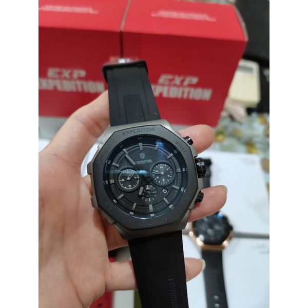 jam tangan pria Expedition E 6816 Rubber