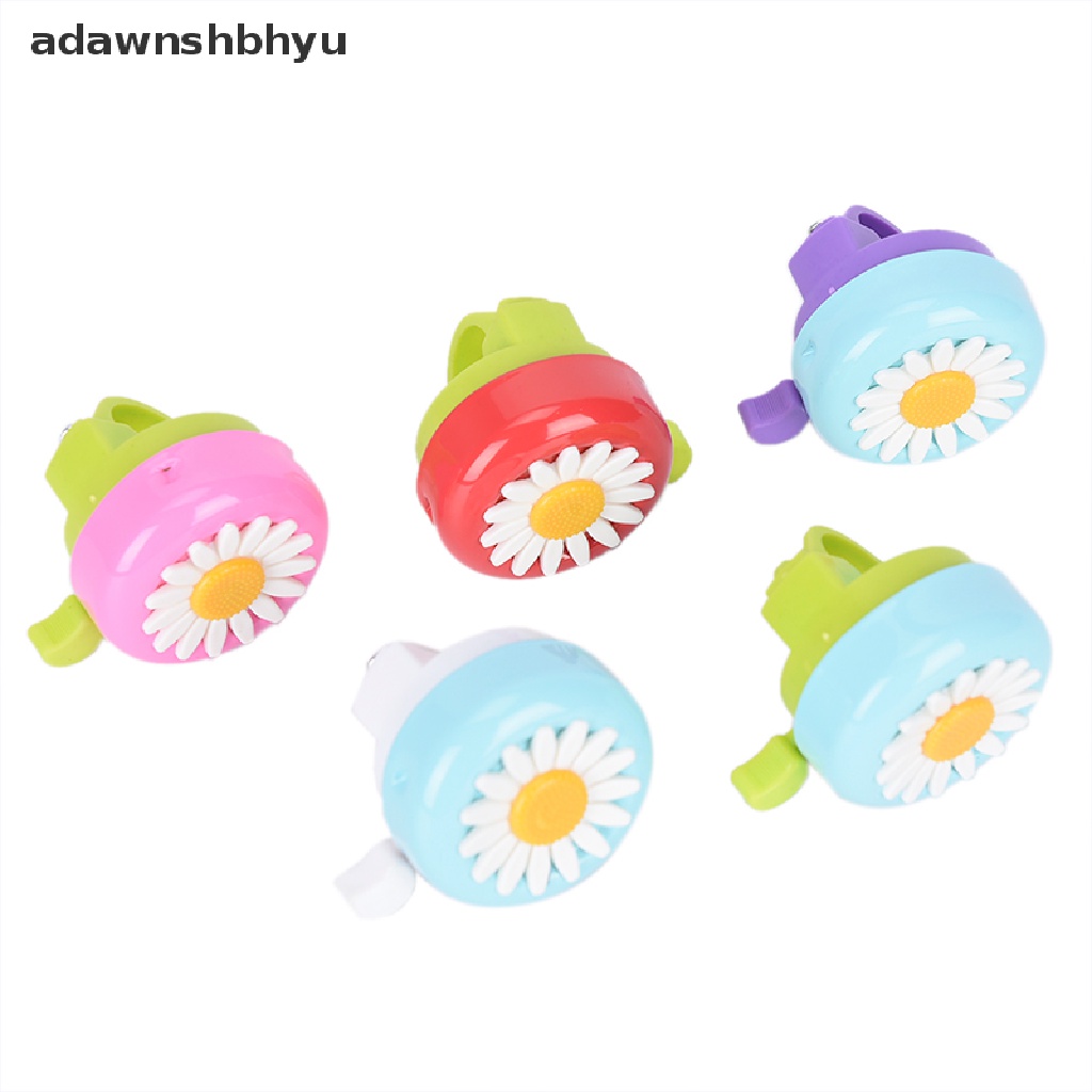 Adawnshbhyu Kids Bicycle Bell Horn Sepeda Bunga Anak Kring Alarm Untuk Stang Multiwarna