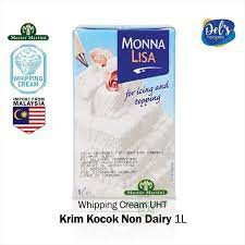 

MonnaLisa non-dairy Whipping Cream 1L Whip Cream Cair