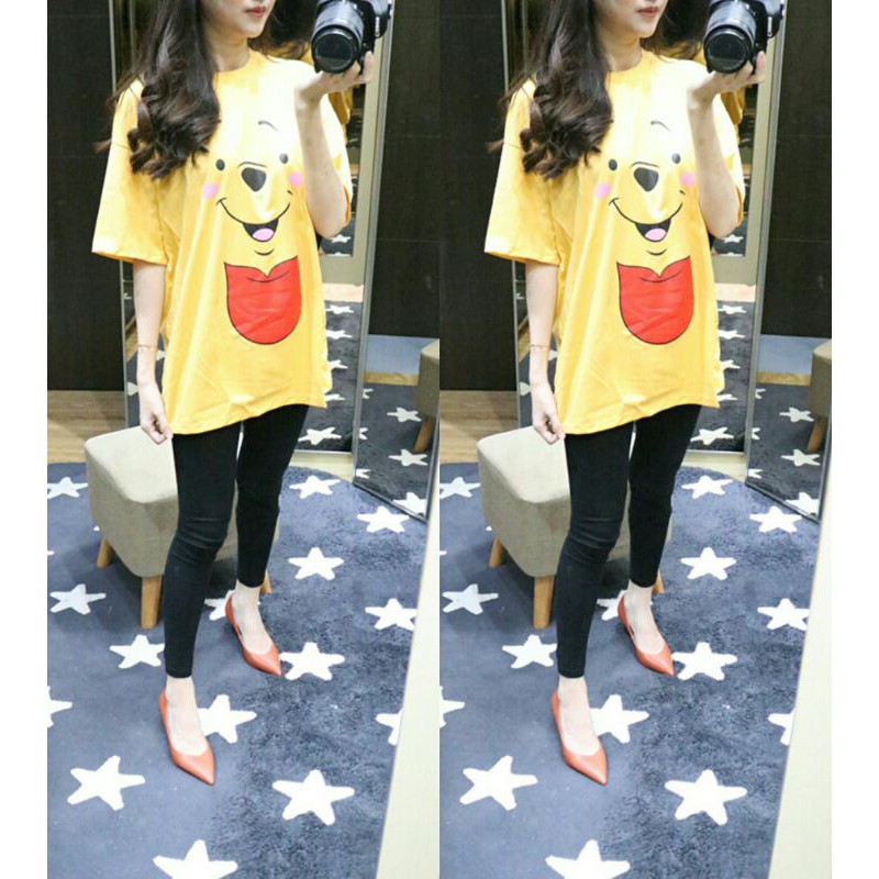 KAOS OVERSIZE IMPOR BANGKOK BKK KAOS JUMBO ADEM