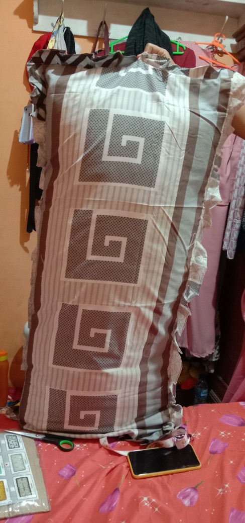 Bantal Cinta Jumbo Dan Panjang 100% Silikon Fiber Grade A Original Terlaris Dan Berkualitas