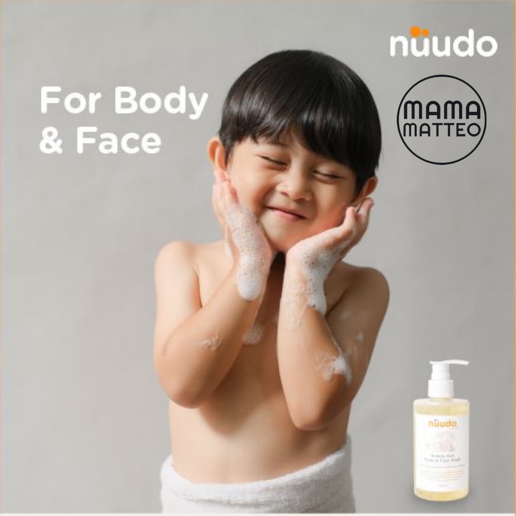 NUUDO Travel Size Gentle Baby To Toe Wash / Bubbly Kids Body Face Wash / Conditioning Kids Shampoo / Daily Moisturizing Body Lotion / Rash Cream/ Nourishing Hair Lotion / 60ML / 100ML / BANDUNG