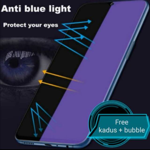 ZENFONE MAX PRO M2 TEMPERED GLASS BLUE LIGHT ANTI GORES KACA