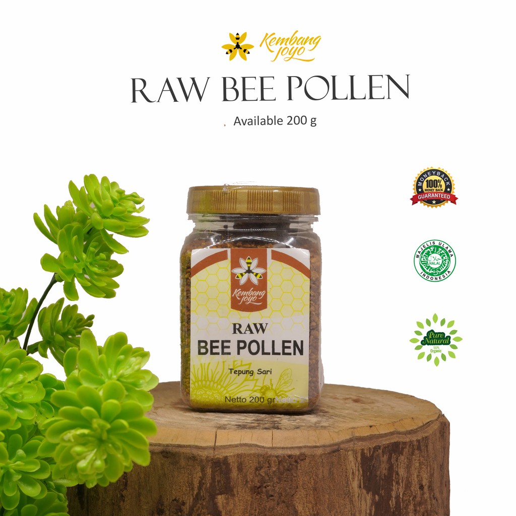 

Madu Kembang Joyo Bee pollen kasar 200gr