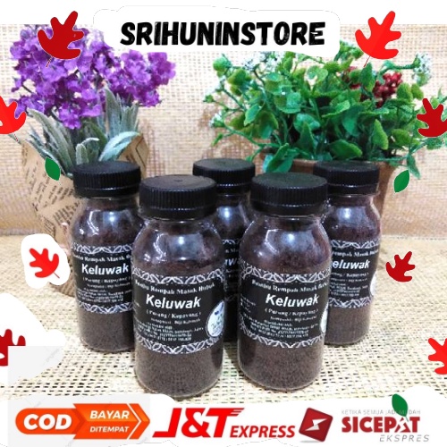 

Srihuninstore - Kluwek / Keluwak / Keluak / Pucung / Kepayang Bentuk Bubuk Murni Asli Tanpa Campuran Isi 65 Gram Untuk Memasak Rawon, Brongkos, Gabus Pucung, Dll