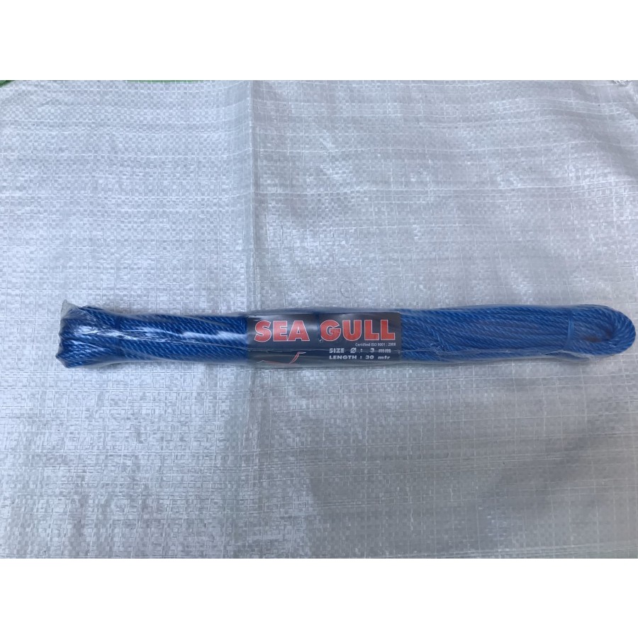 Tali Tampar / Tali Plastik Seagull 3mm x 30 meter