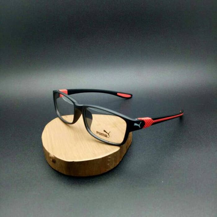 Frame Kacamata Pria, Kaca mata Sporty PUMA, Kaca mata Minus, Plus,