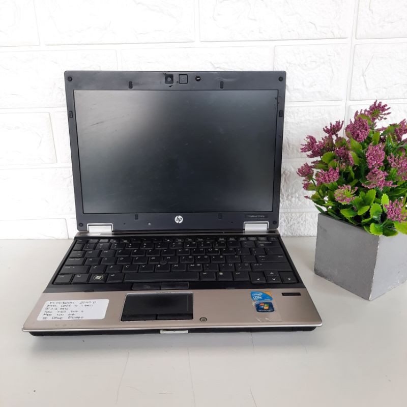 LAPTOP HP ELITEBOOK 2540P INTEL CORE I7 RAM 4 GB WIFI CAMERA SIAP PAKAI