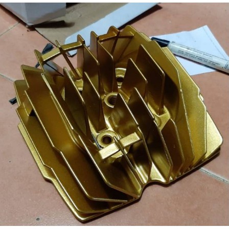 KOP NANAS RX KING KOP NANAS YZ 18g HEAD SILINDER BELIMBING RX K RX S RX Z RX SPESIAL GOLD/EMAS