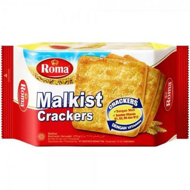 

Roma Malkist Rasa Manis Gurih Cracker 135g