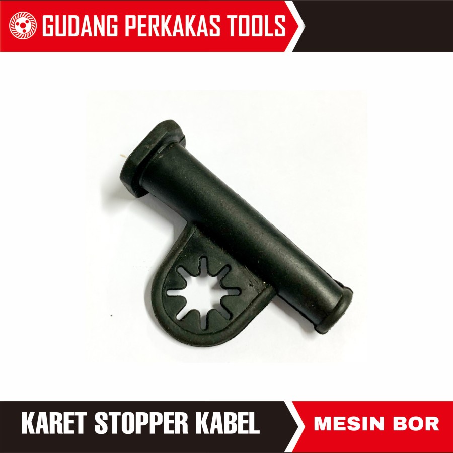 Karet stopper ujung kabel mesin bor